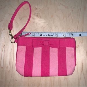 Victoria’s Secret Wristlet/Luggage/Cosmetic Canvas Bag - Small